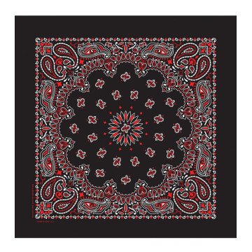 Promotional Custom Made Paisley Cotton Biker Bandana Head Wrap